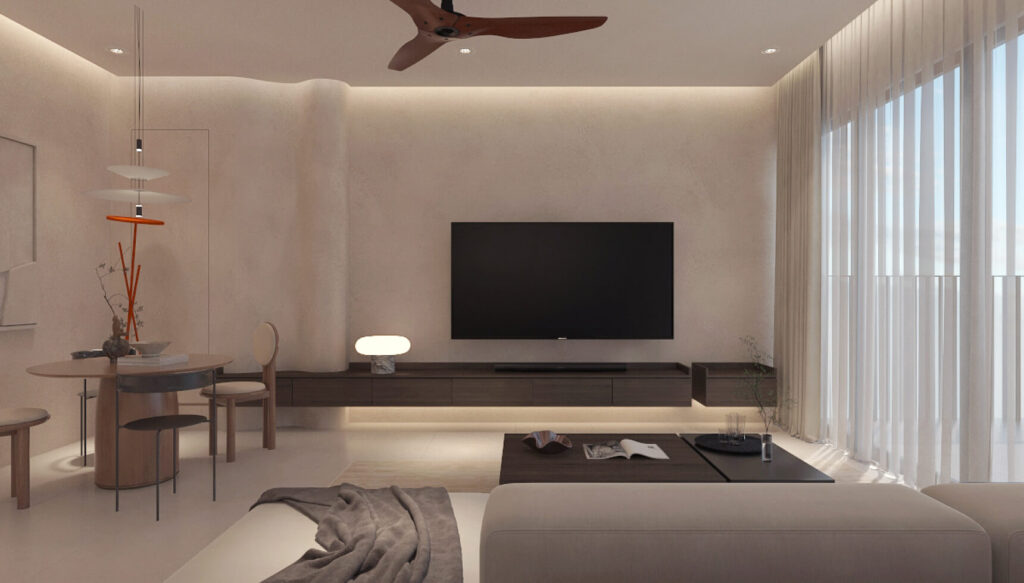 3-bedroom Condo interior design